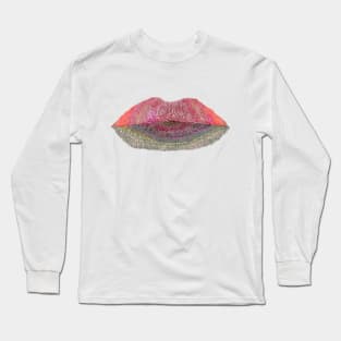 Floral Lips 2 Long Sleeve T-Shirt